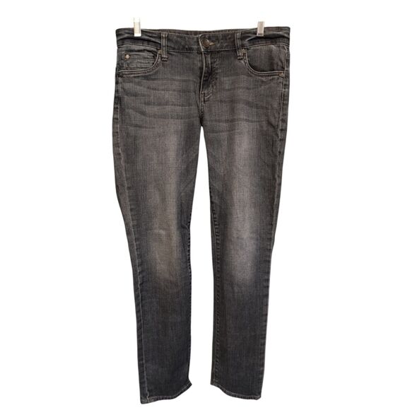 KUT From the Kloth Blue Denim Mid Rise Women's Size 4 Catherine Boyfriend Jeans - Picture 2 of 7